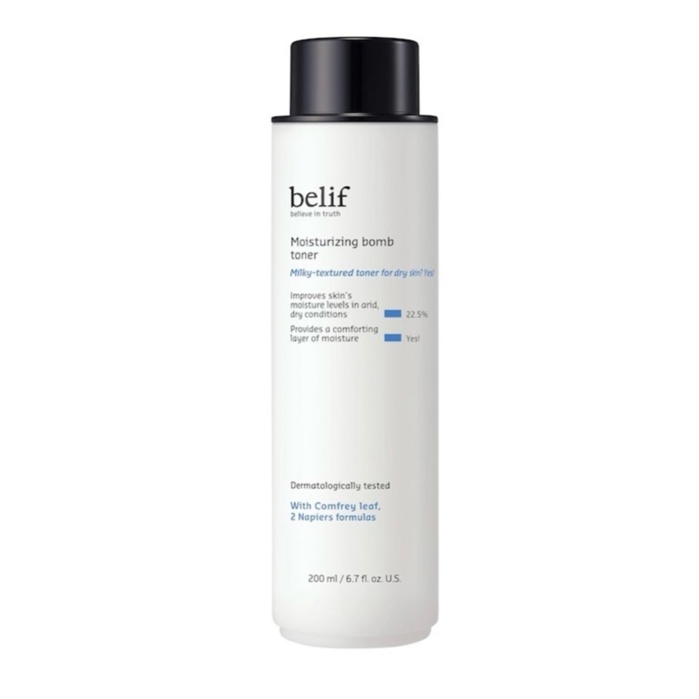 Belif Moisturizing Bomb Toner 200ml/6.7oz NEW